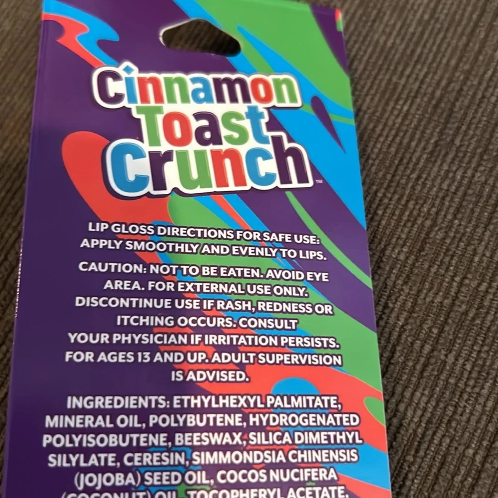 Cinnamon Toast Crunch Sented Lip Oil